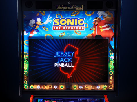 Jersey Jack Pinball and SEGA® Announce the Official Sonic the Hedgehog ™ Pinball Machine | The Gamerheads Podcast
