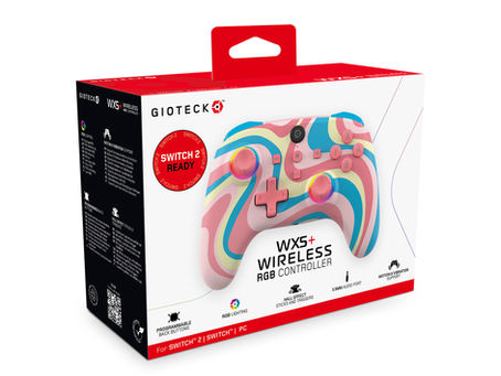 Gioteck™ Makes The Switch 2 Summer Colour! Introducing the Nintendo® Switch™ 2 Compatible WX5 and WX5+ Wireless Controller Range, Available Today!