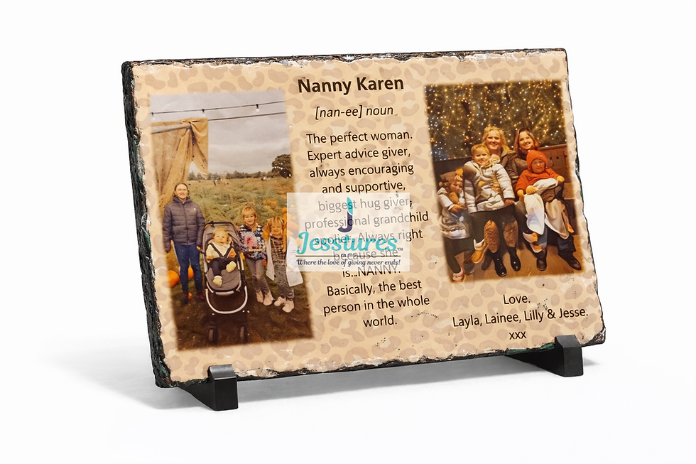 Custom Slate with stand