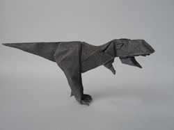 Dinosaurio en húmedo