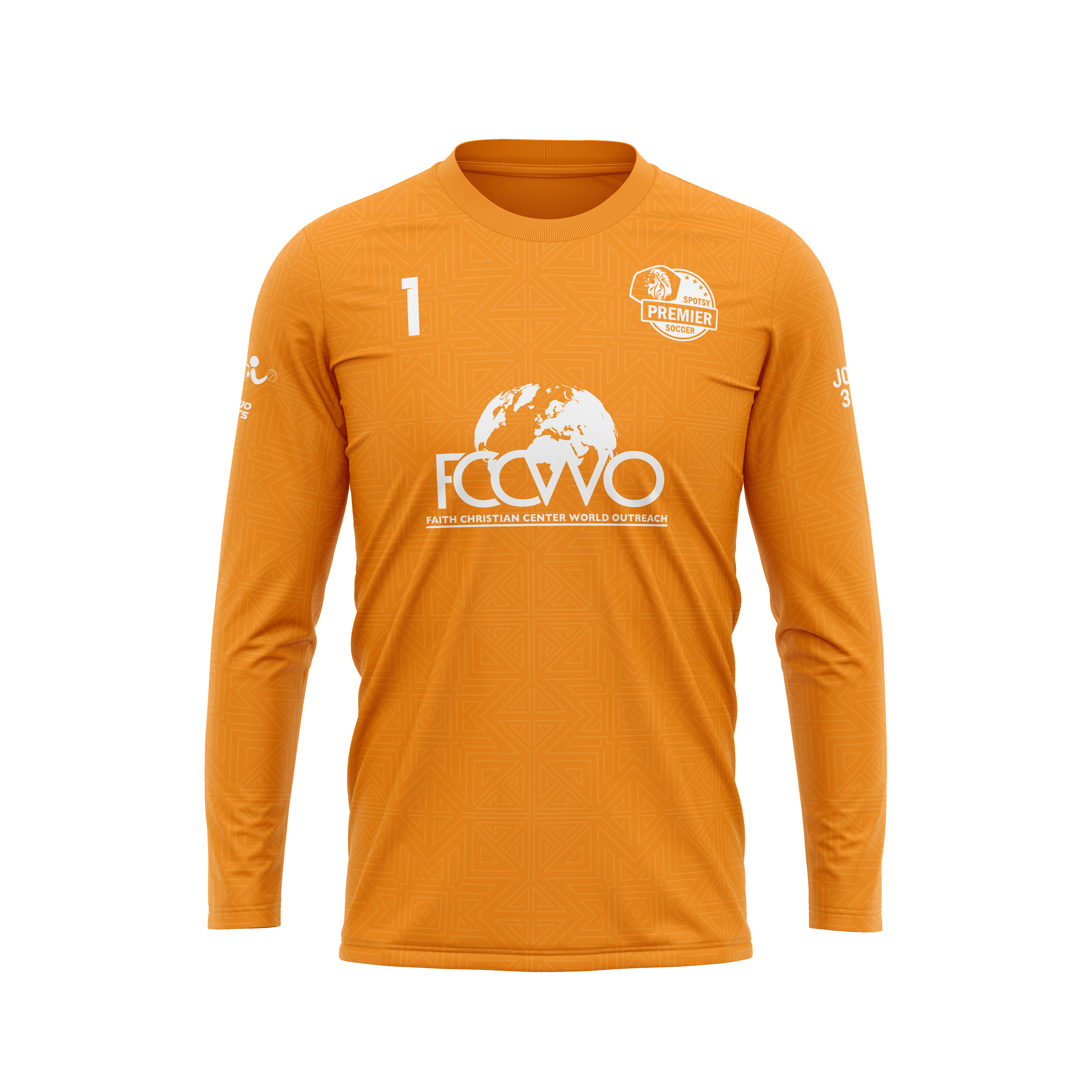 SPOTSY PREMIER AWAY KEEPER LONGSLEEVE JERSEY (ORANGE)
