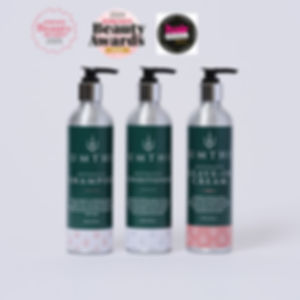 Umthi Botanical Hair Ritual three product award-winning natural hair care set