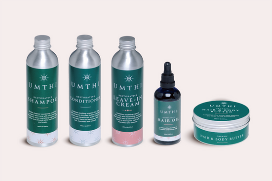 Complete Natural Hair Ritual – 5-Step Care Set for Curls & Coils