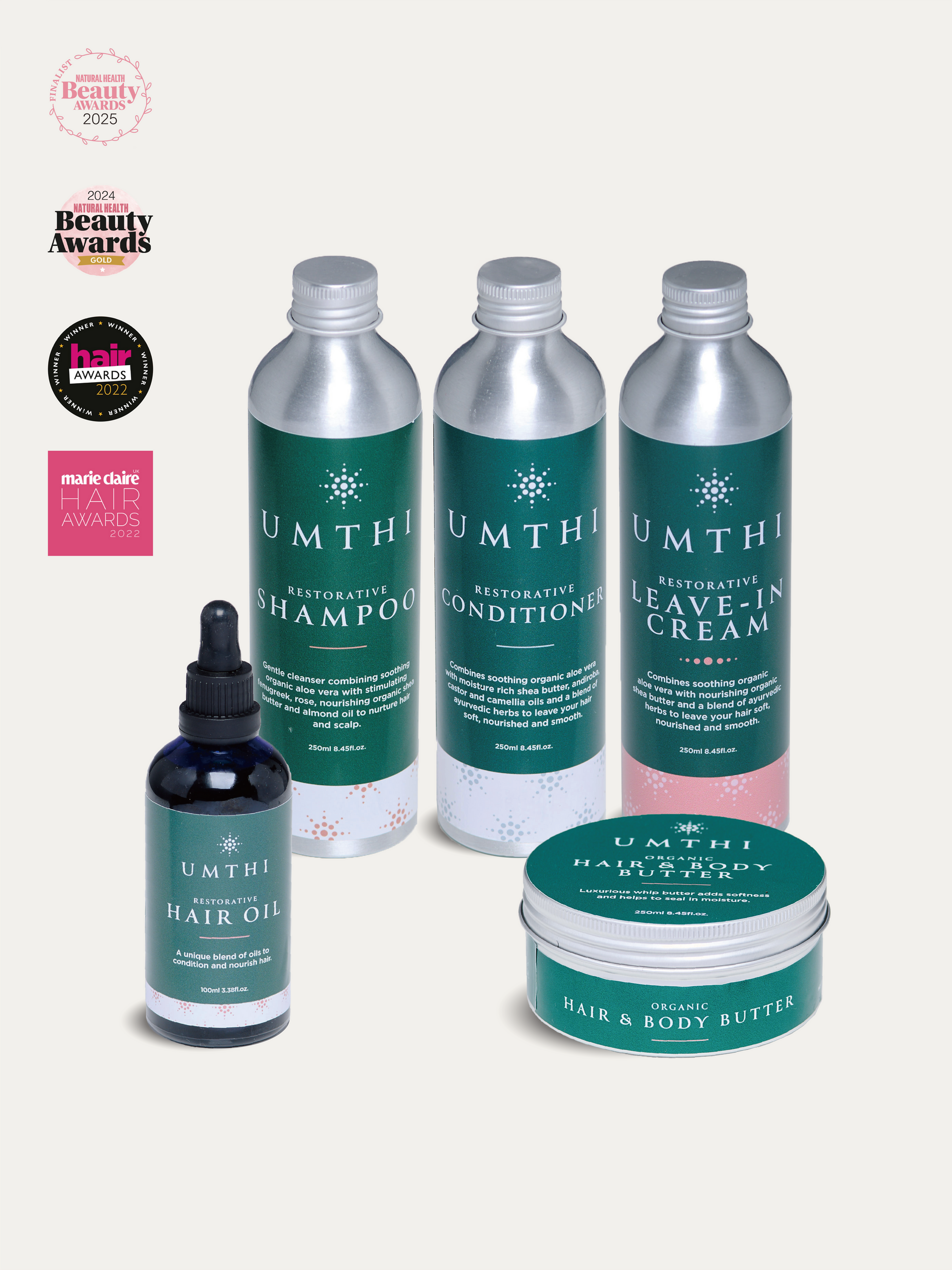 Complete Natural Hair Ritual – 5-Step Care Set for Curls & Coils