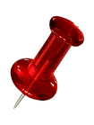 red pin