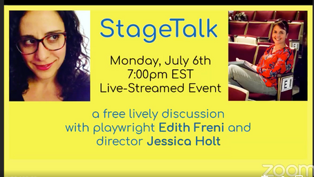 (Video) StageTalk with Edith Freni and Jessica Holt (Cape Cod Theatre Project)