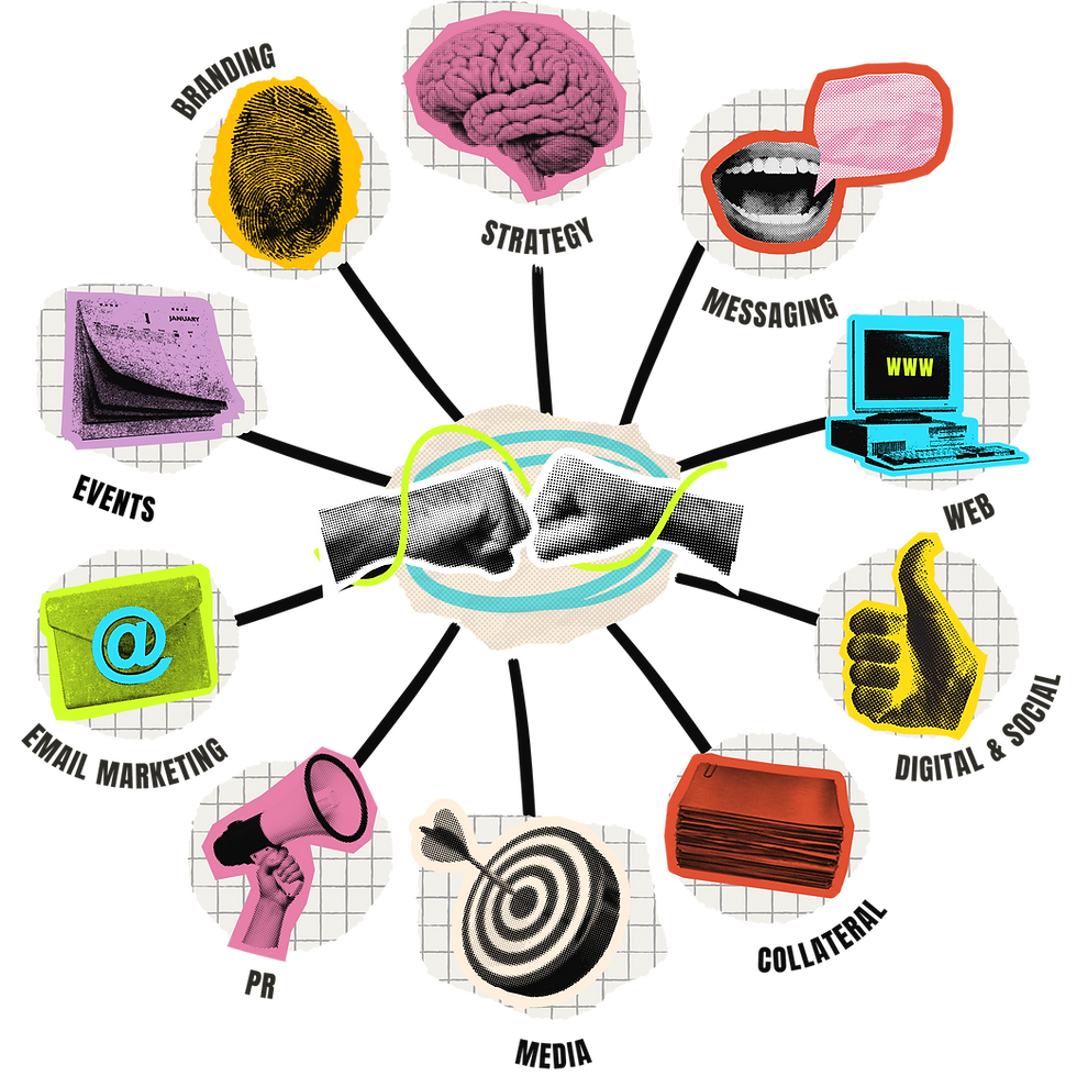 Blank Page Event Services graphic
