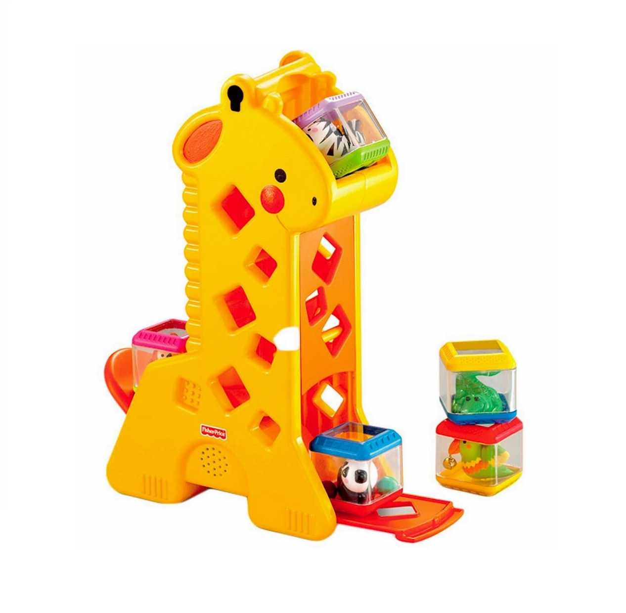 Girafa com blocos Fisher-Price 