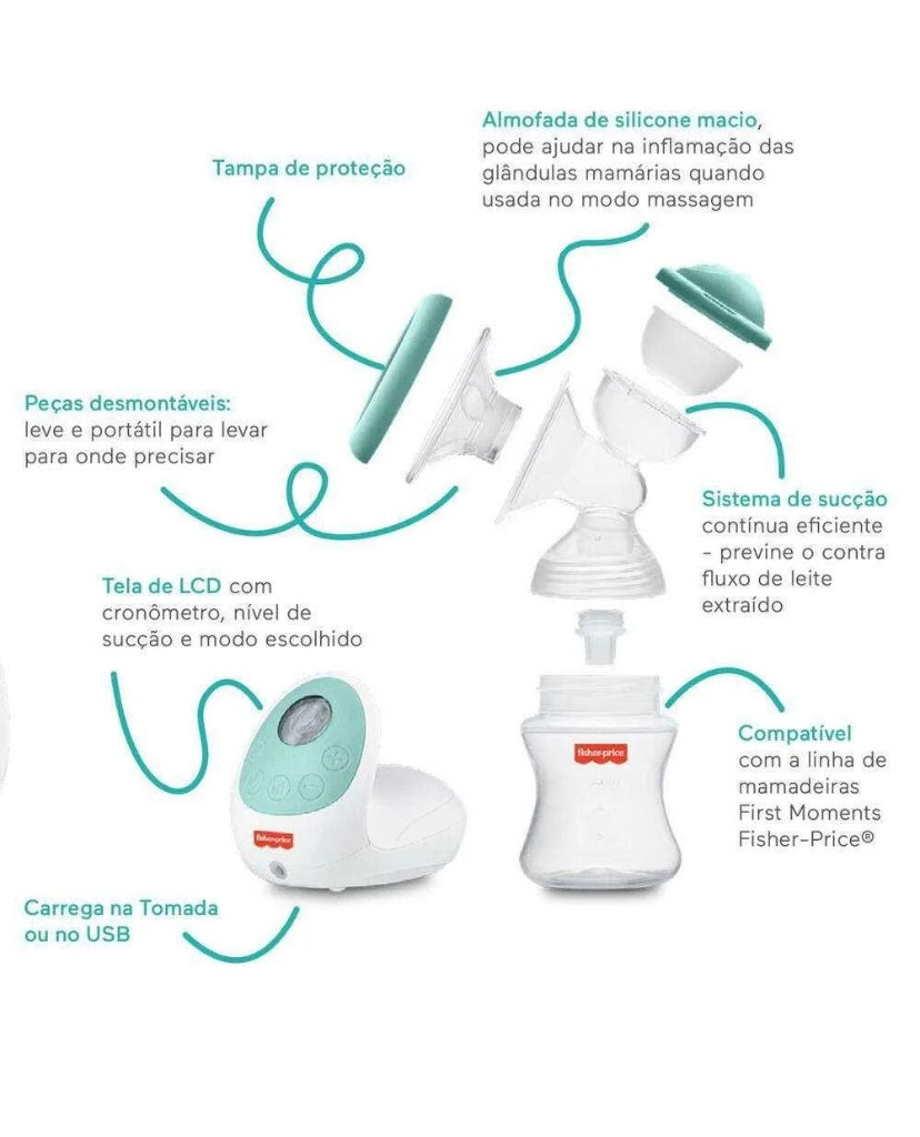 Miniatura: Desmamadeira Elétrica Mom’s Essentials Fisher Price