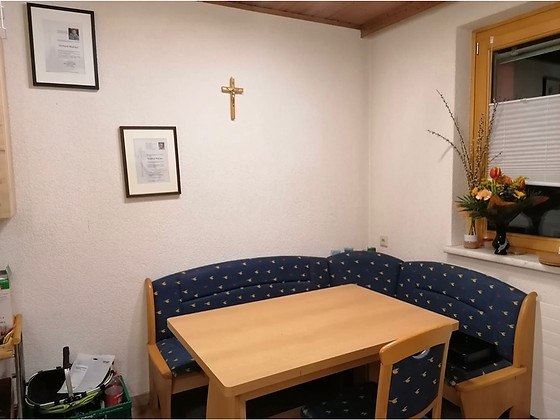 Vorheriger Essbereich mit klassischem Design