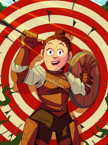 A TTRPG module illustration made for The Devastator - "It's like Caddy Shack with Elves!"