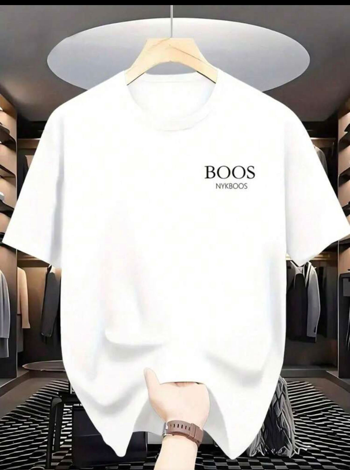 Camiseta masculina 100% algodão
