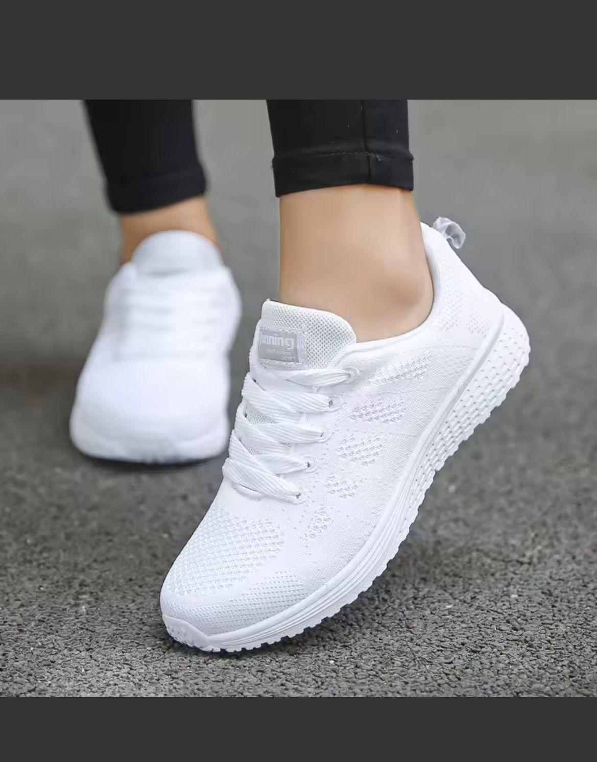 Tênis feminino casual, passeio, corrida, academia 