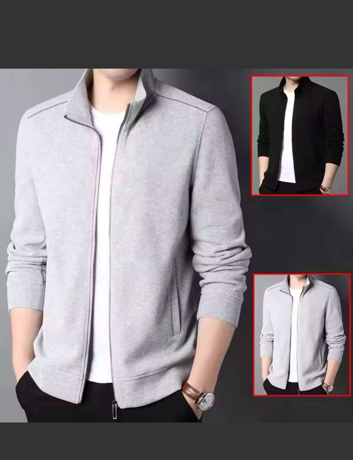 Jaqueta masculina premium 