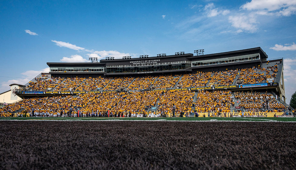 War Memorial Stadium Wyoming Cowboys NIL