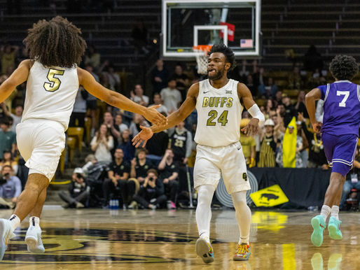 colorado buffaloes guards barrington hargress and josiah sanders 