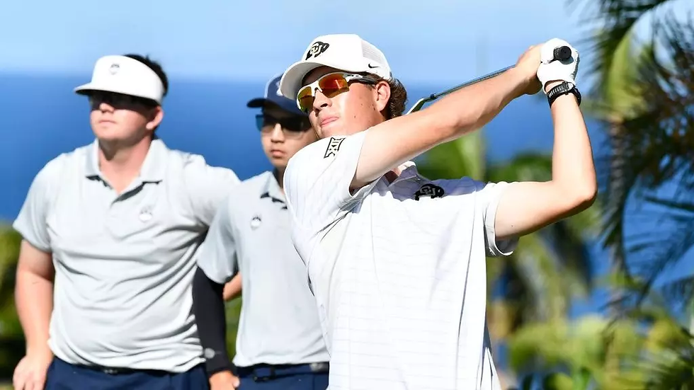 Tyler Long Colorado Buffaloes Men's Golf