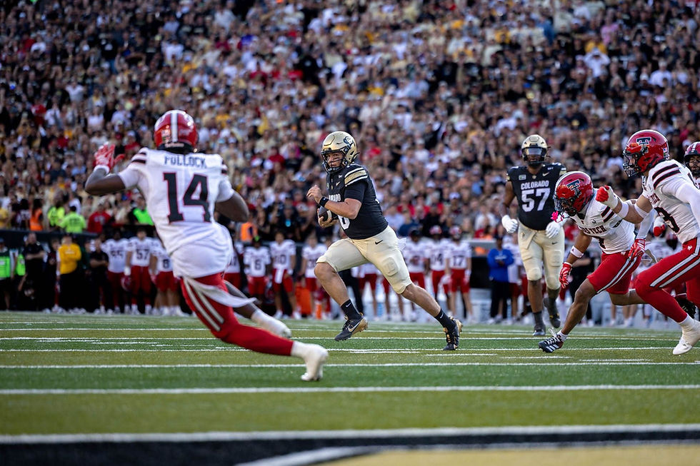 Colorado Buffaloes Football Isaac Wilson Deion Sanders