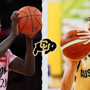 Colorado buffaloes forward goc malual and guard alexander dickeson