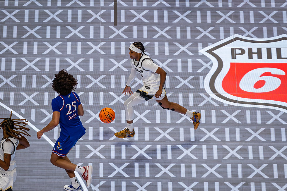 Desiree Wooten Colorado Buffaloes Big 12 Tournament court