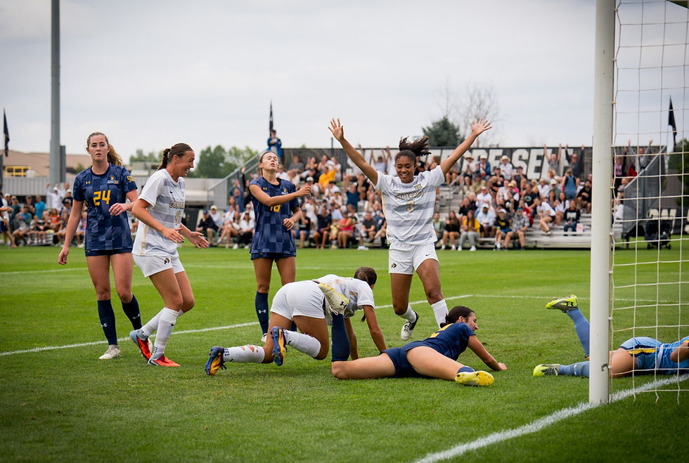 Colorado Buffaloes soccer UNC Greensboro
