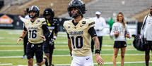 Julian Lewis Colorado Buffaloes spring game quarterback battle