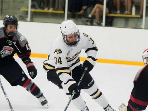 colorado buffaloes forward brick fisher cu buffs men's division II hockey
