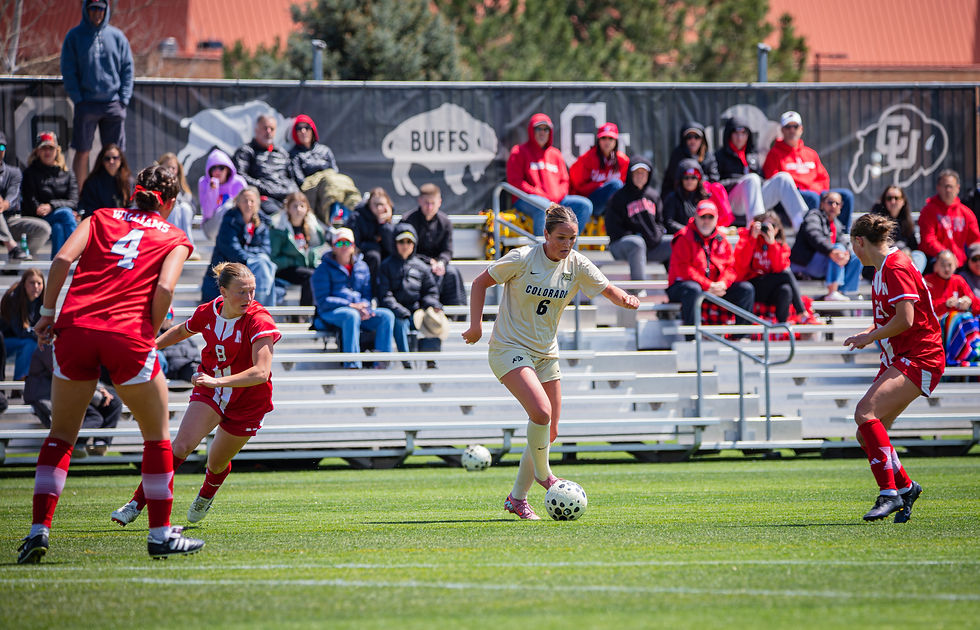 Colorado Buffaloes Riley McDonald soccer Nebraska