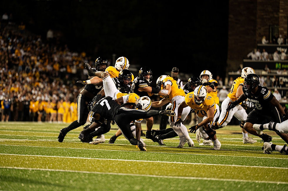 Colorado Buffaloes Tawfiq Byard Wyoming Cowboys