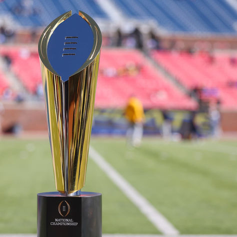 CFP national championship trophy