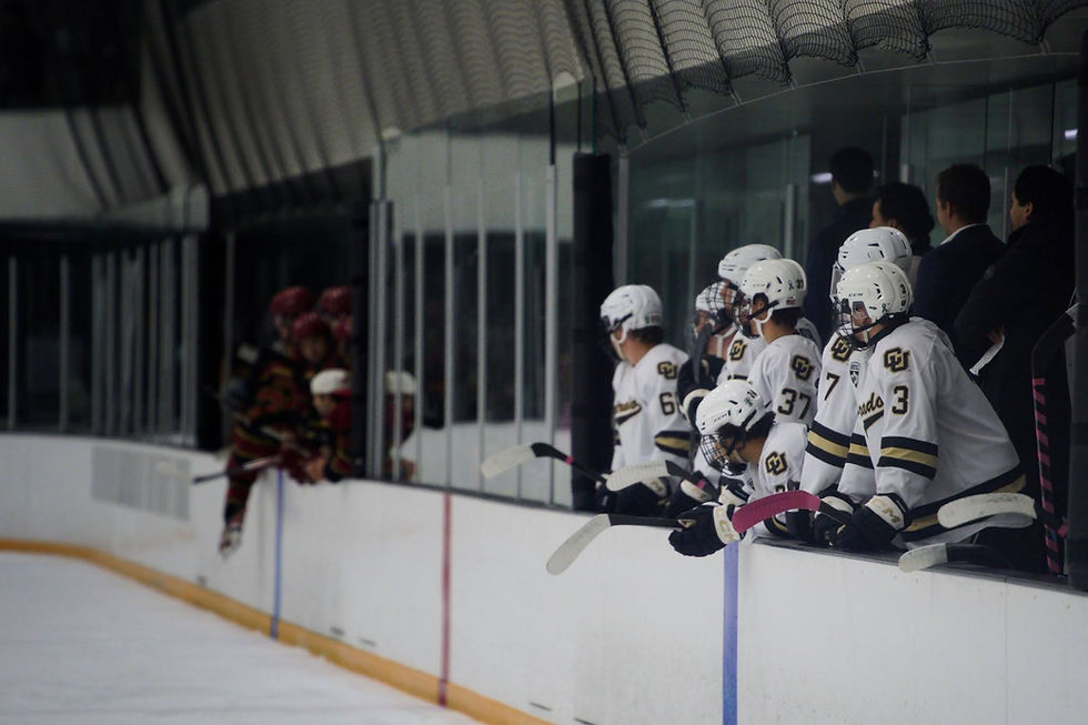 colorado buffaloes division II hockey vs. denver pioneers