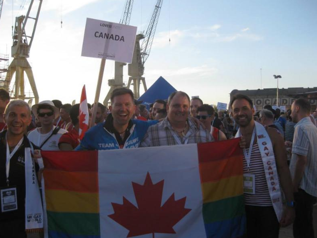 Mr. Gay World at worldOutgames - Mr. Gay Canada