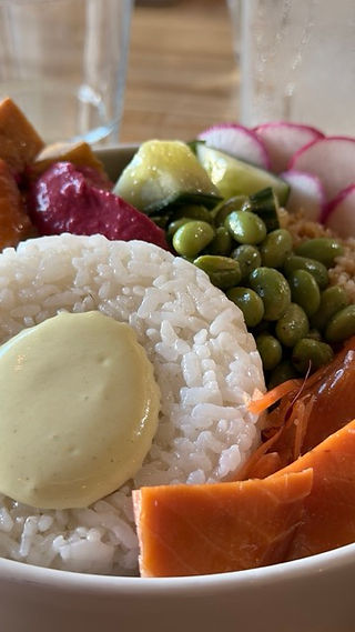 Trout Poke bowl
