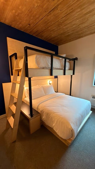 New wing of the Tundra Inn - 2nd bunk room