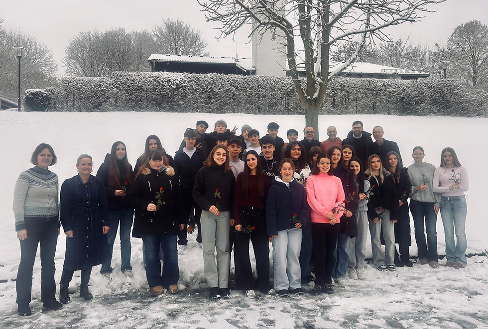 Foto de inicio de movilidad en Lohfelden. Febrero de 2026. 