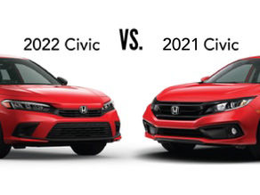 2022 Honda Civic Vs. 2021 Honda Civic