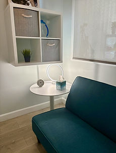 Calm, light-filled therapy room at Health Energies in Vaughan