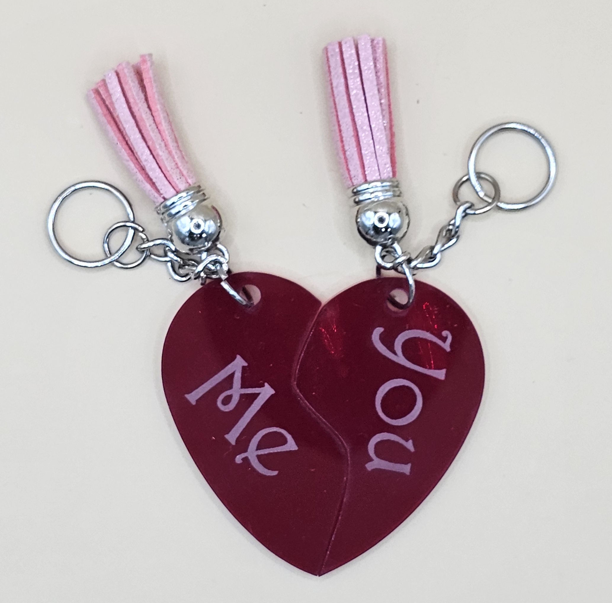 Broken Heart Keyrings