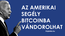 Az amerikai segély bitcoinba vándorolhat