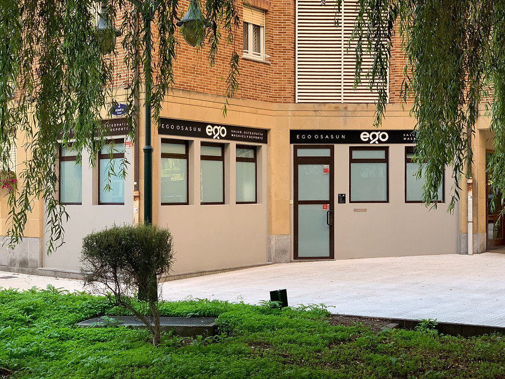 Fachada exterior nuevo local Ego Osasun