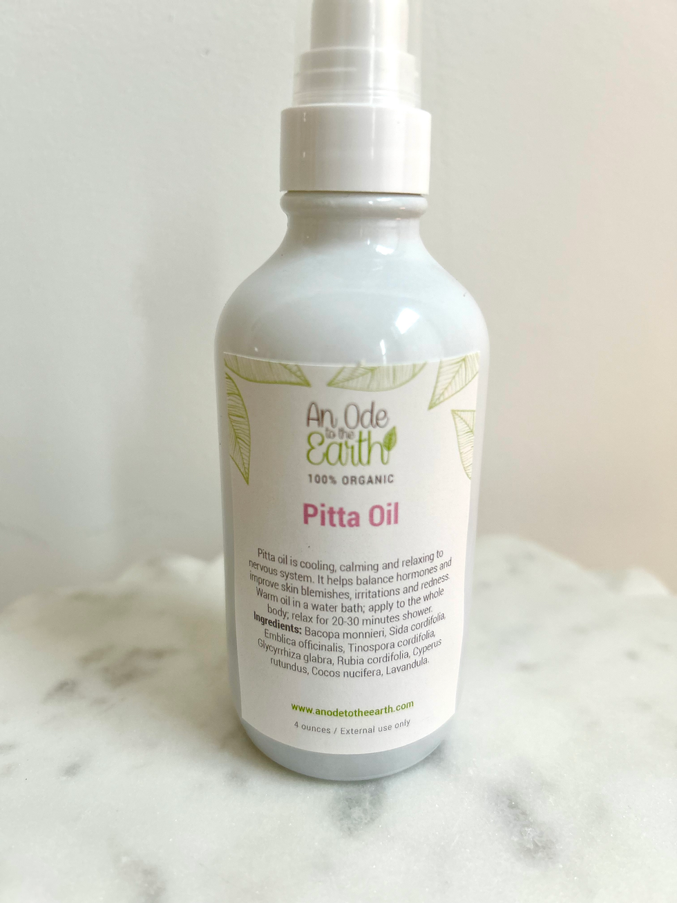 Organic Pitta Oil (Cooling Skin care)
