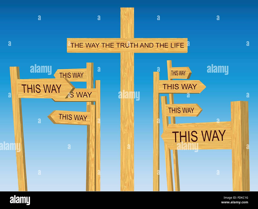 Getting There; That is to Heaven! You Cannot Get There on Your Own. Jesus Declared "I Am The Way, The Truth, and The Life"! Are You Going "There"?!