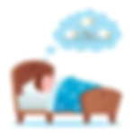 Repose in sleep