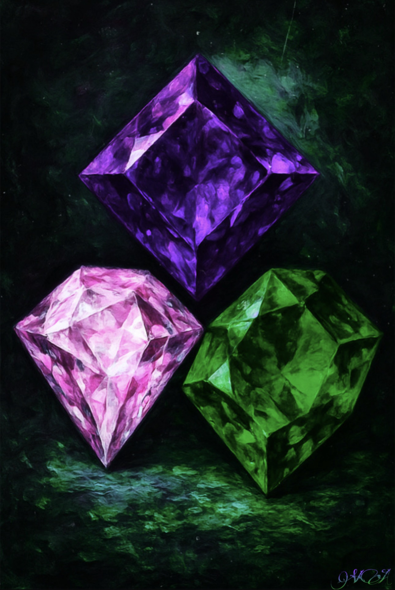 Gems and stones(Re-color)
