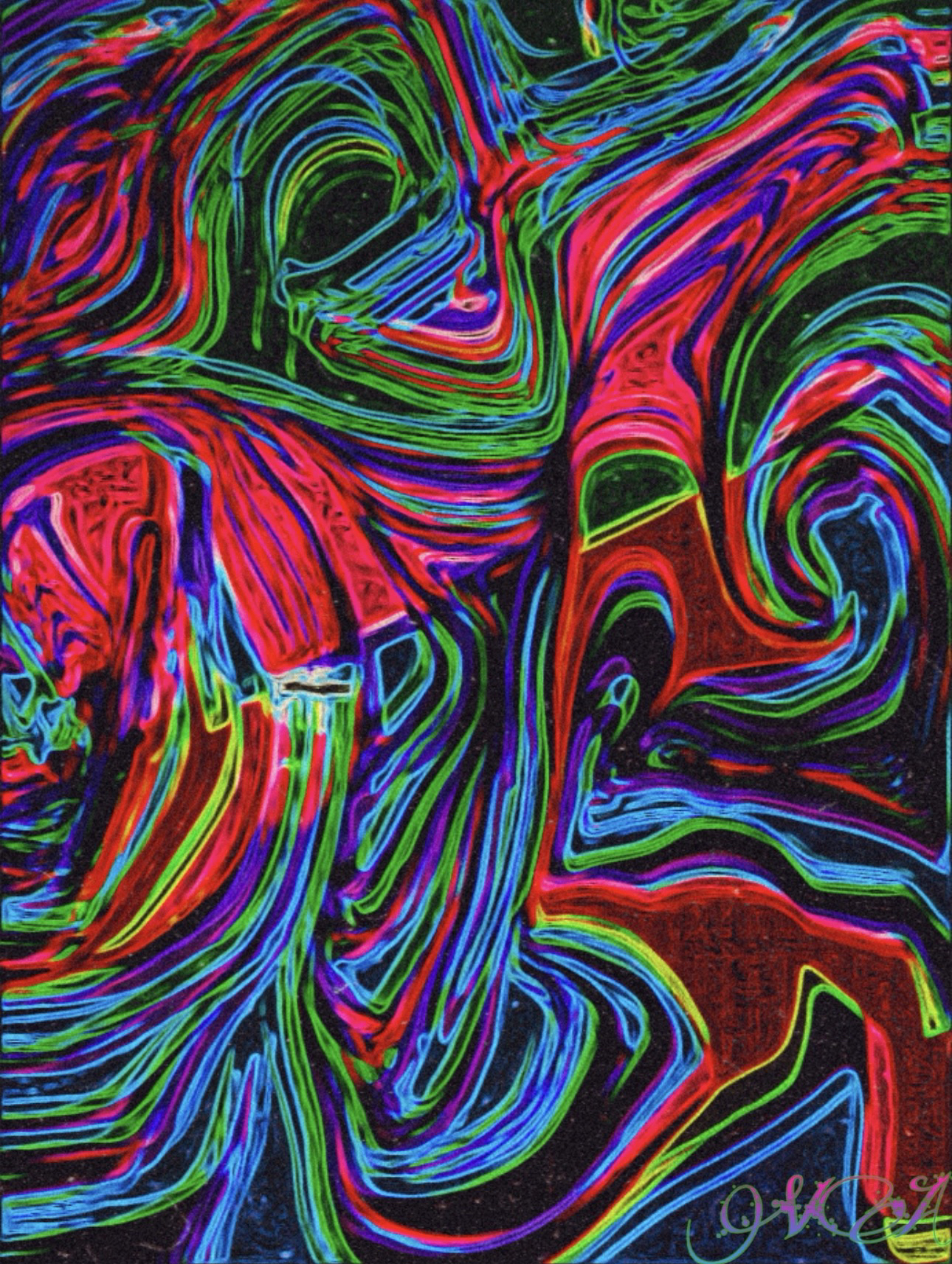 Fluid Light show