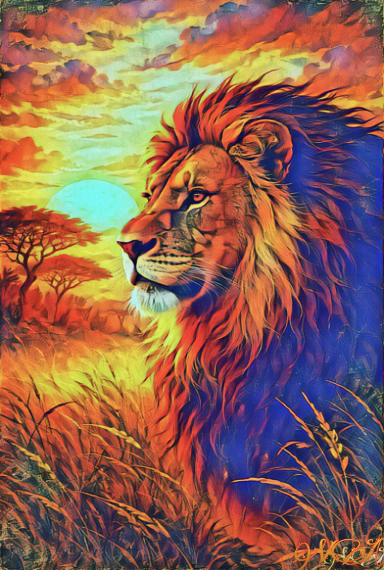 Abstract Roar