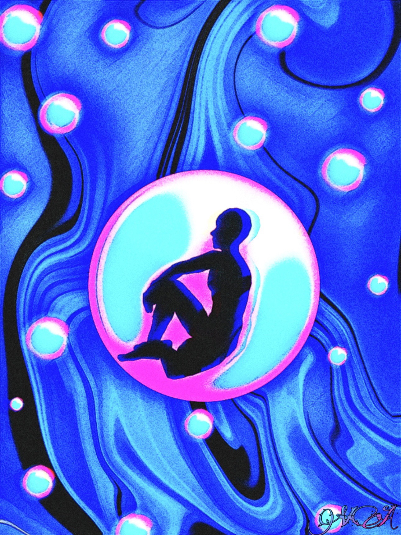 In my own bubble (IMOB)