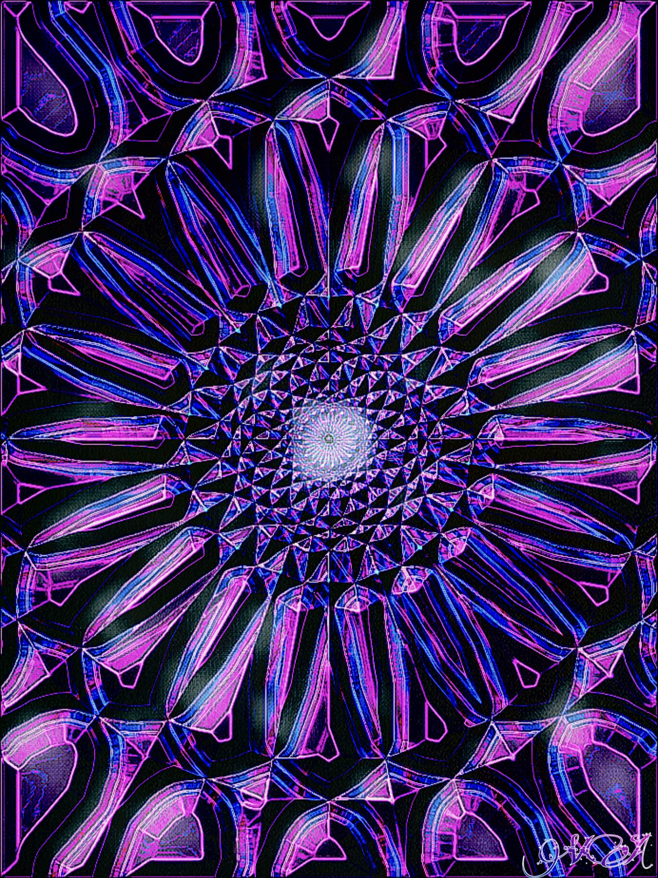 Amethyst Chandelier
