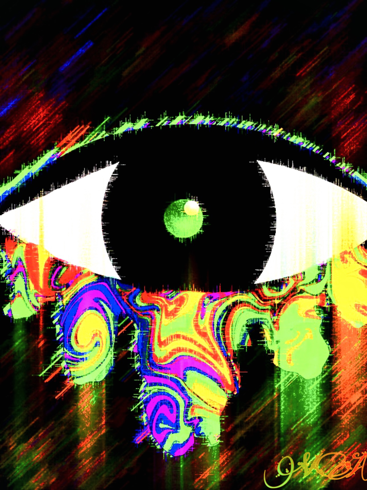 Rainbow Tears