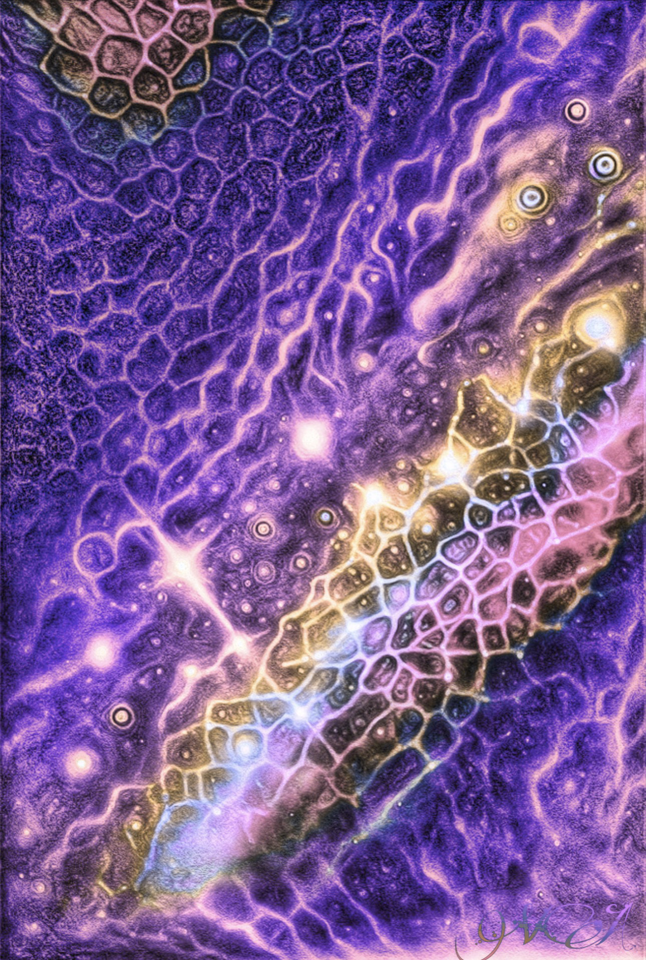 Diamond Scales(Purple)